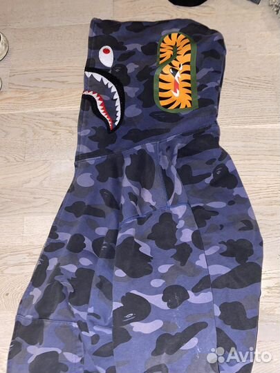 Зип худи bape shark