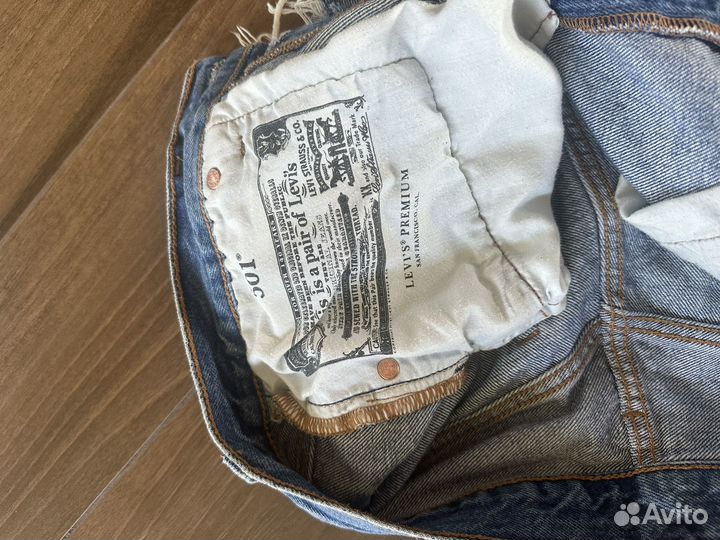 Шорты Levis 501 оригинал