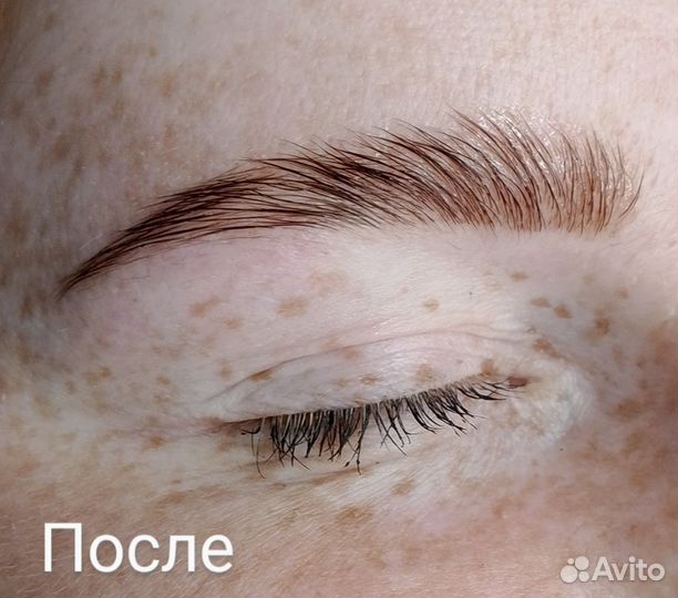 Бровки и реснички