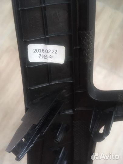 Рамка магнитолы хендай Солярис