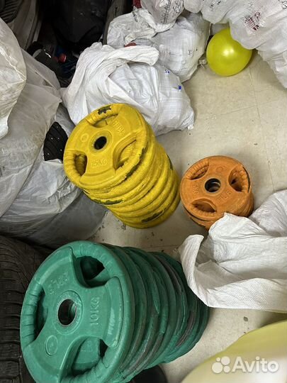 Блины-груза для штанги