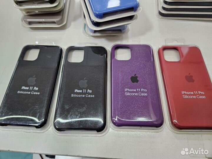 Silicone Case для iPhone 11 pro новые