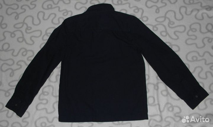 Новая рубашка с длинным рукавом H&M, 134-140 см