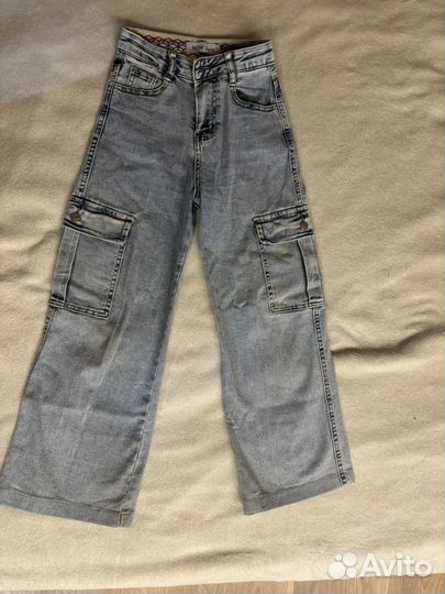 Джинсы клеш,р 134