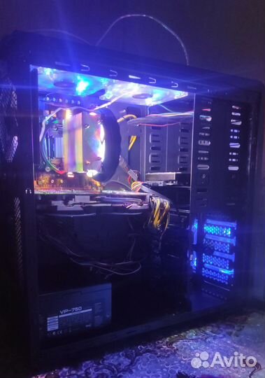 Игровой пк, rx580,intel core i7 8700k