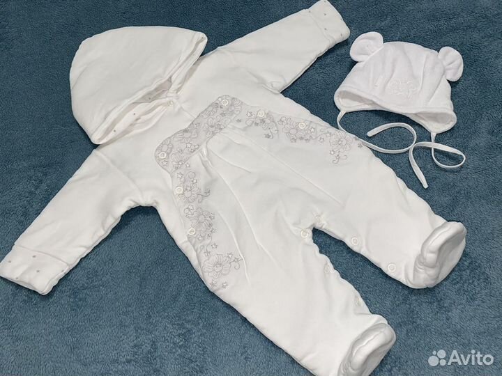 Комплект на выписку, зима, весна