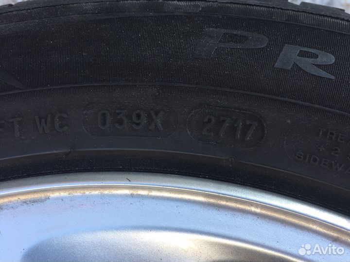 Диски r16 volvo с шинами Michelin 205-55-16