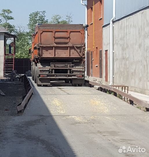 Стационарные автомобильные весы