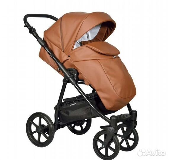 Коляска 3 в 1 indigo Broco Eco