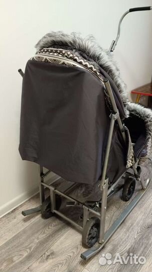 Коляска санки