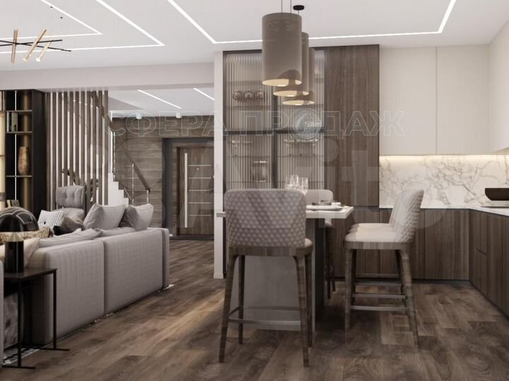 4-к. квартира, 134,6 м², 2/3 эт.