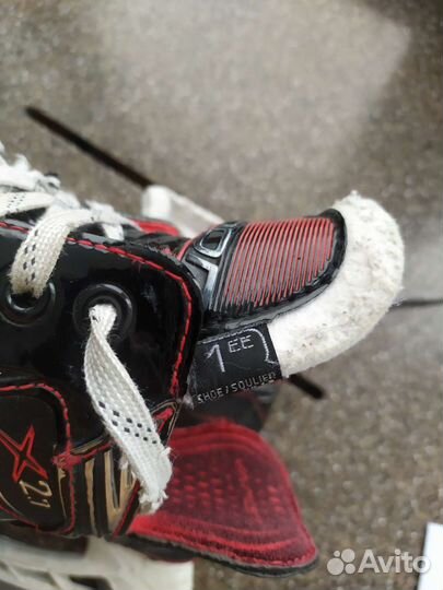 Хоккейные коньки bauer Х2.7 JR размер 1