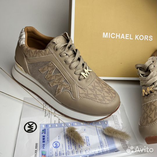 Кроссовки женские Michael Kors из натуральной кожи