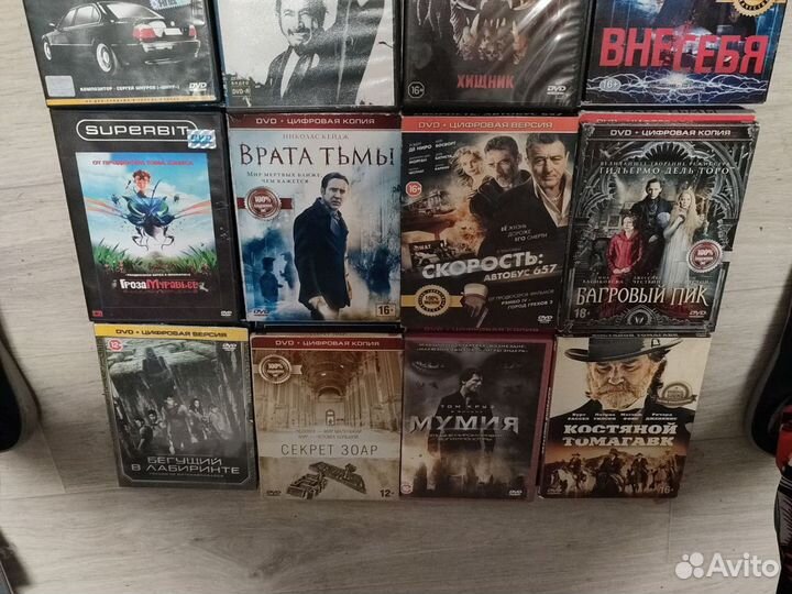 40 dvd дисков с фильмами