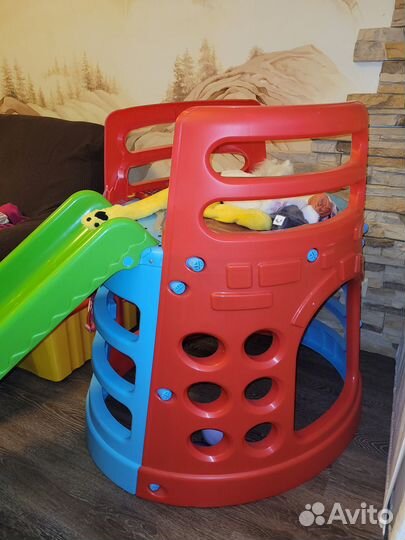 Горка детская пластиковая