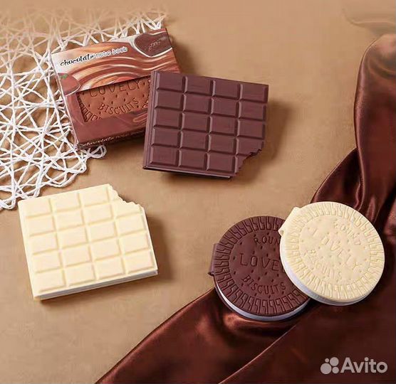 Блокнот шоколадка и печенька с запахом