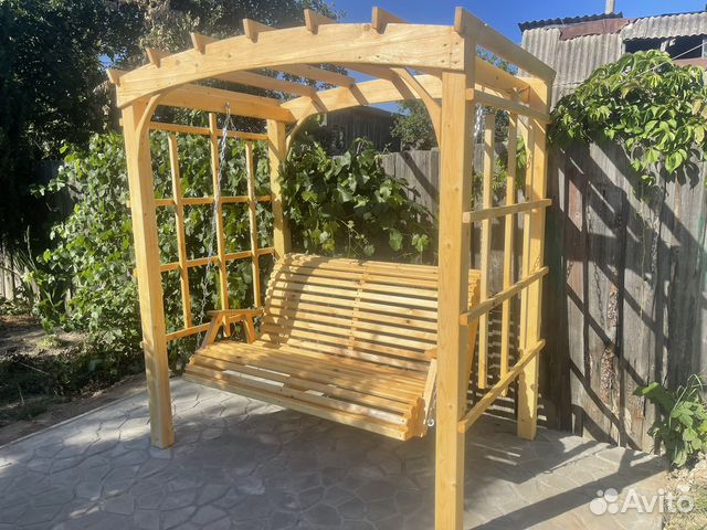 Качели дачные