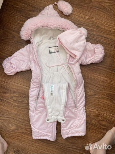 Комбинезон зима для девочки 74 трансформер