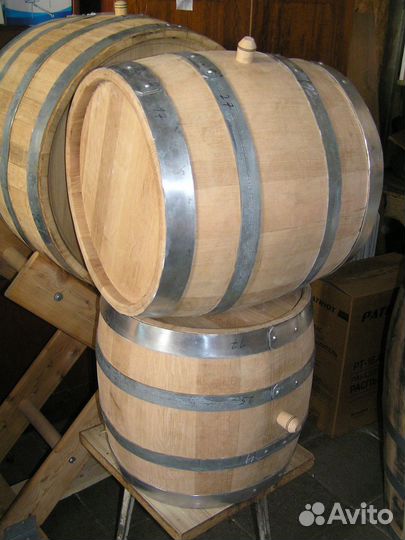 Бочки 35л, 52-54л американский дуб