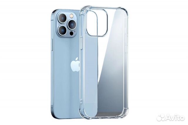 Прозрачный чехол для iPhone XR (13Pro / 14Pro)