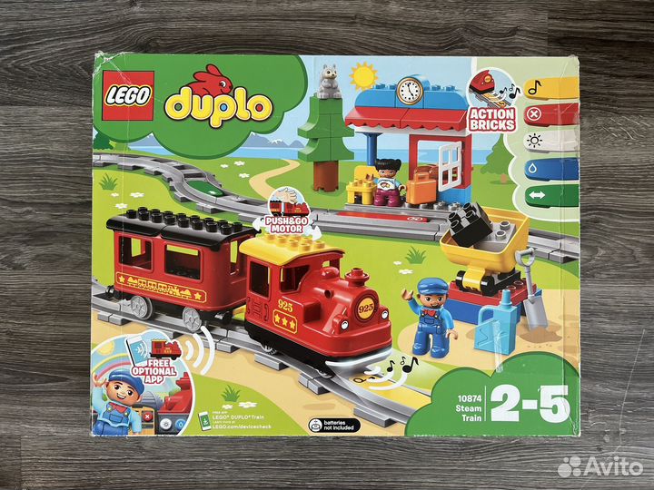Lego duplo поезд