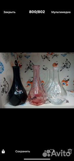 Икеа ваза стекло