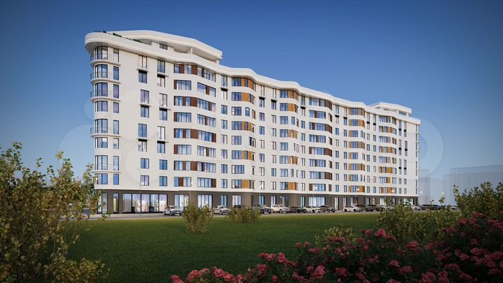 2-к. квартира, 56,4 м², 5/9 эт.