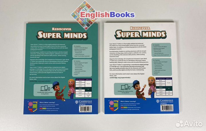 Super Minds 3 2ed (учебник,раб.тетрадь,диск)