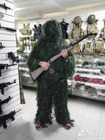 Маскировочный костюм леший Невидимка Олива