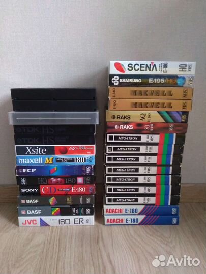 Кассеты vhs бу