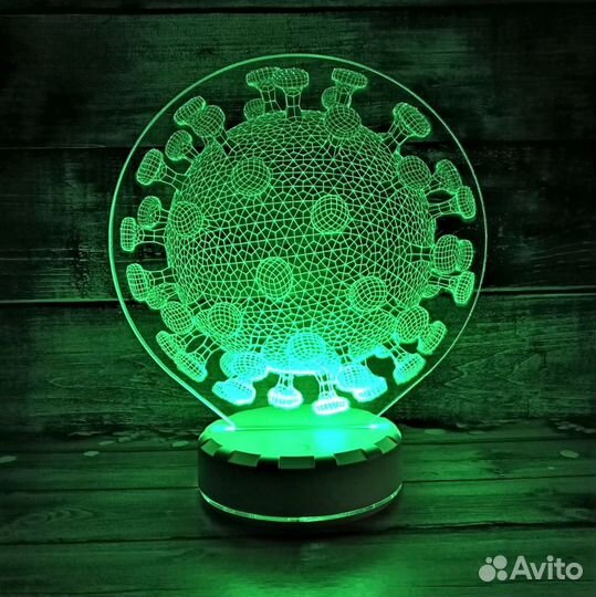 3D Светильник/ночник (на заказ)
