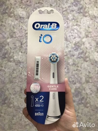 Насадка на зубную щетку Oral B iO Gentle Care