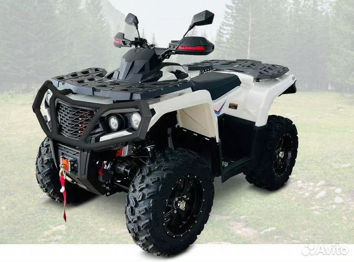 Квадроцикл aodes(BRP) pathcross 1000 В белом цвете