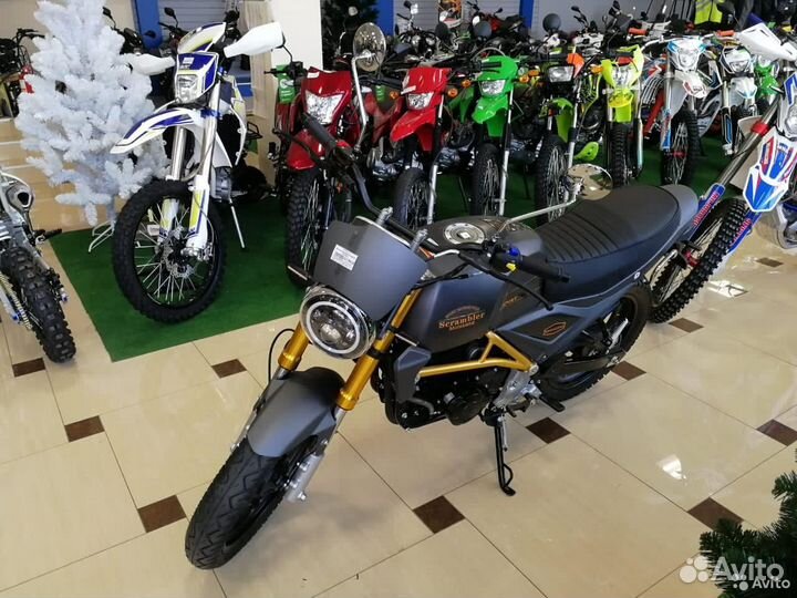 Мотоцикл Motoland Scrambler 250