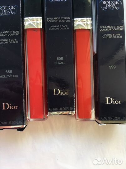 Блеск для губ dior оригинал новый