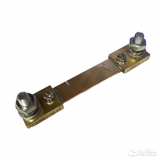 1 шт Шунт 75шсмм-3-75А-0.5 75 А 75 mv