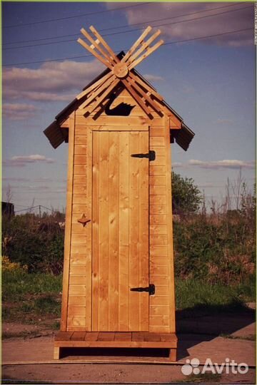 Уличный туалет домик с установкой CNI