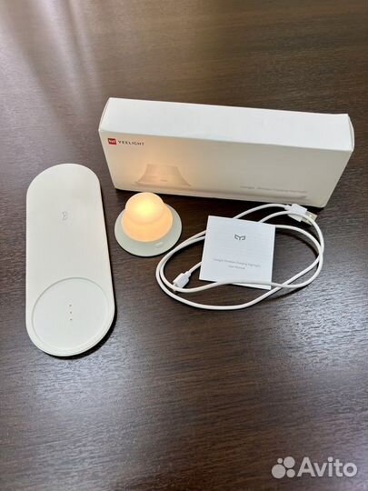 Беспроводное зарядное устройство с ночником Xiaomi