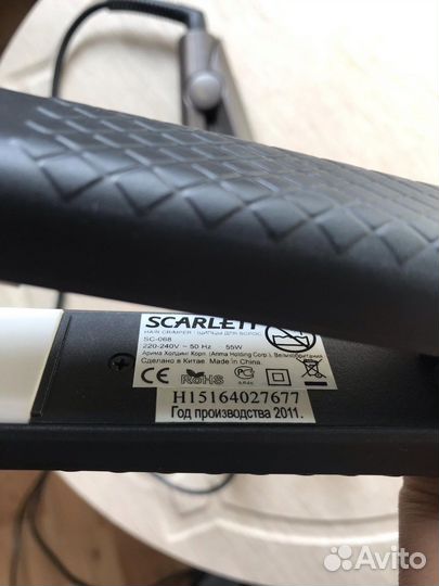 Выпрямитель для волос Vitec и Scarlett