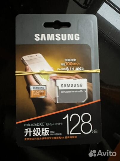 Карта памяти microsd 128 GB