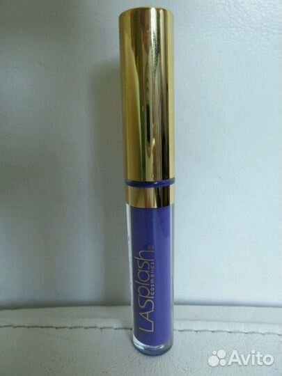 Фиолетовая водостойкая жидкая помада Lasplash США