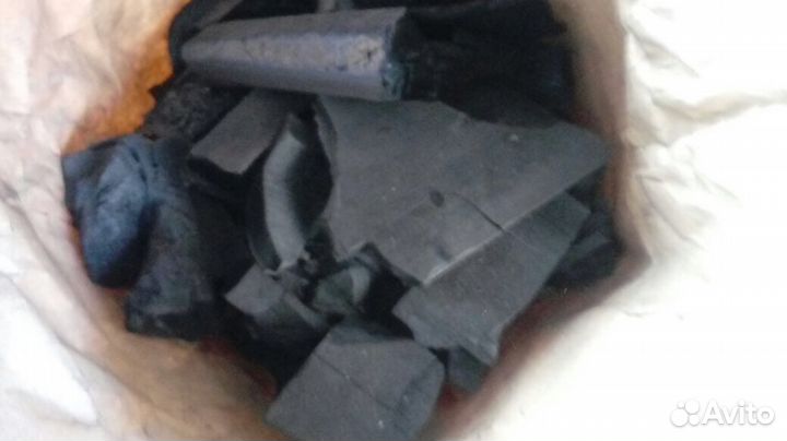 Уголь древесный березовый в мешках