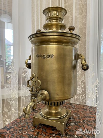 Редкий царский самовар Красильникова