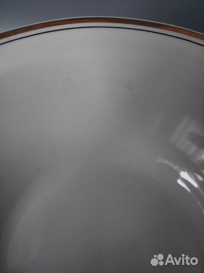 Ваза для фруктов на ножке СССР