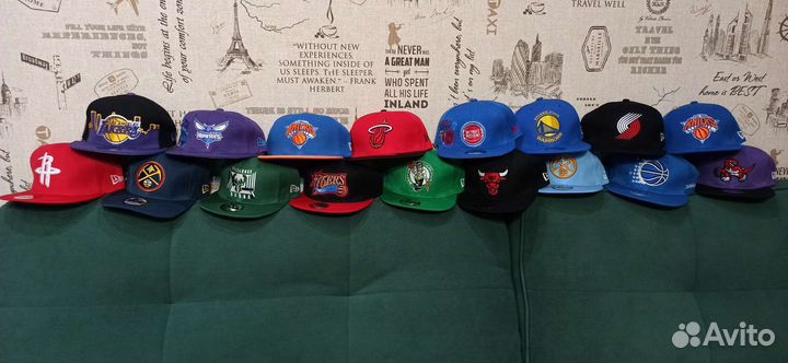 Кепка снэпбэк команд NBA