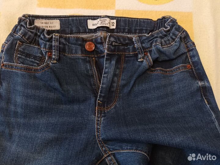 Джинсы для девочки 12лет