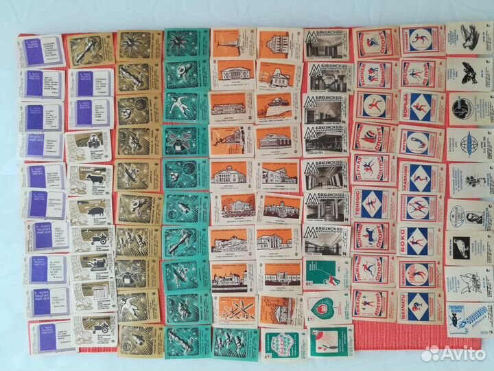 Наборы спичечных этикеток из СССР