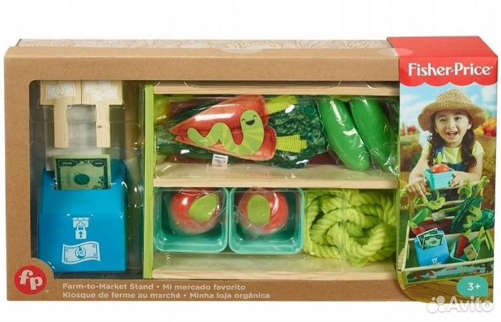 Набор игровой Fisher Price Фермер новый