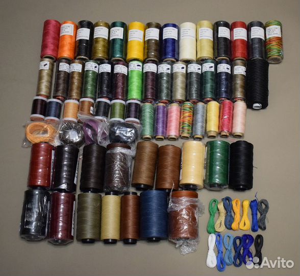 Нитки вощеные