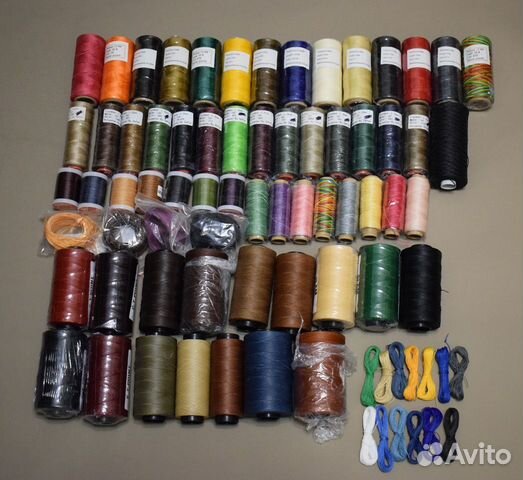 Нитки вощеные